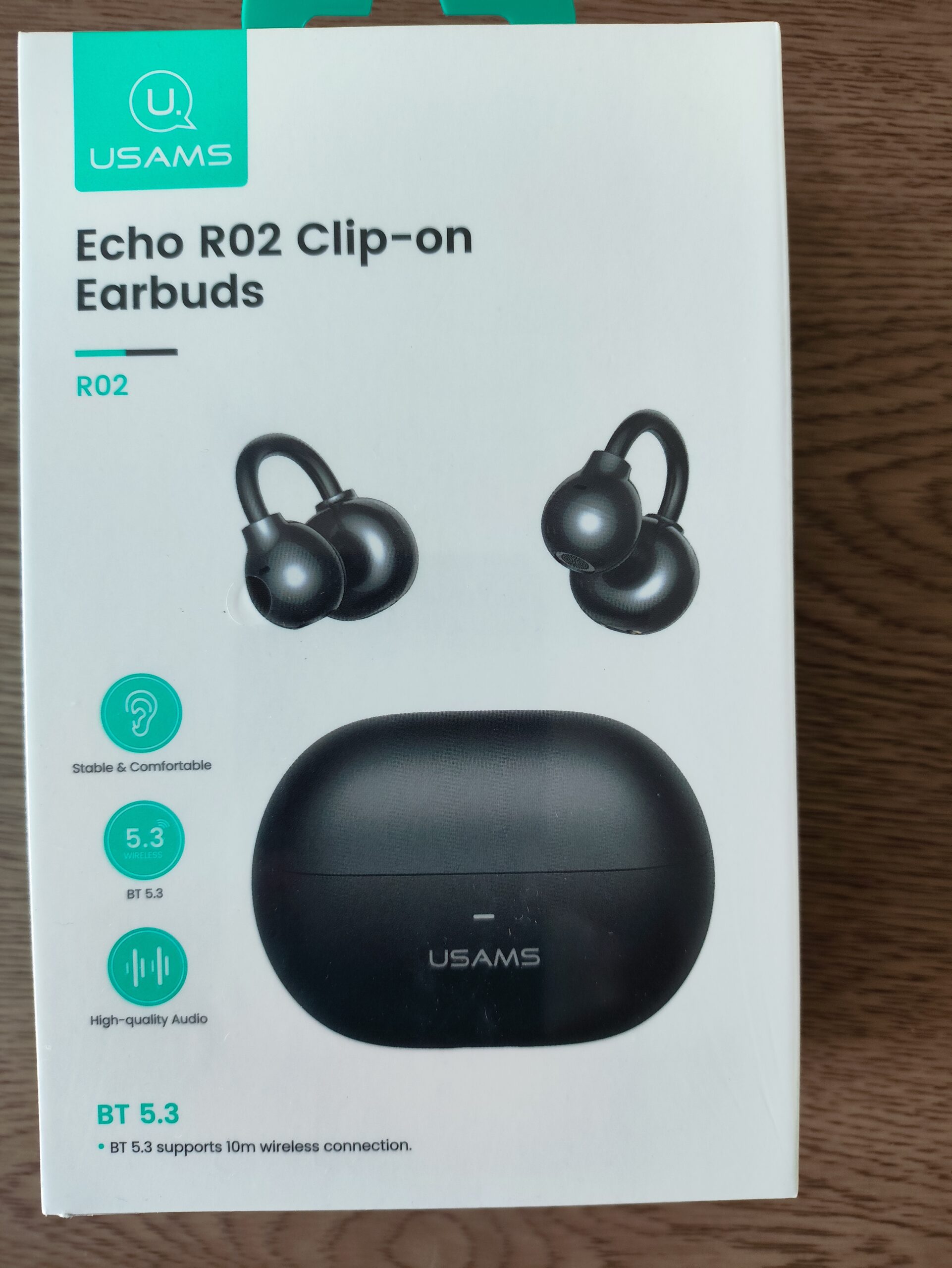 IMG_20260328_105952 USAMS earphones με θήκη φόρτισης Echo R02 - Image 1